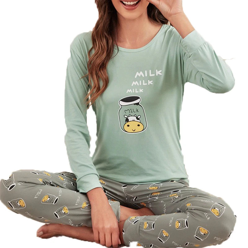 2023 Wholesale Summer Hot Girls Sleepwear 2 Piece Set Women Pajamas