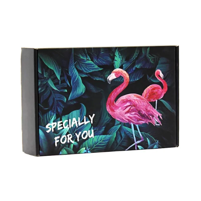 Custom Printed Brown Eco-friendly Art Paper Corrugated Cardboard Offset Printed Film Laminated Wall Collage Poster Kit