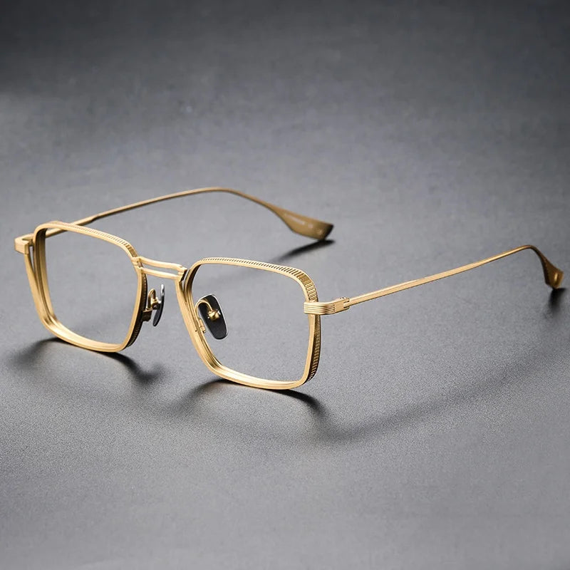 DLX125 HOT SELLING Fashion Designer Titanium Eyewear Glasses Lunettes Anti Blue Light Lightweight Eyeglasses Optical Frames