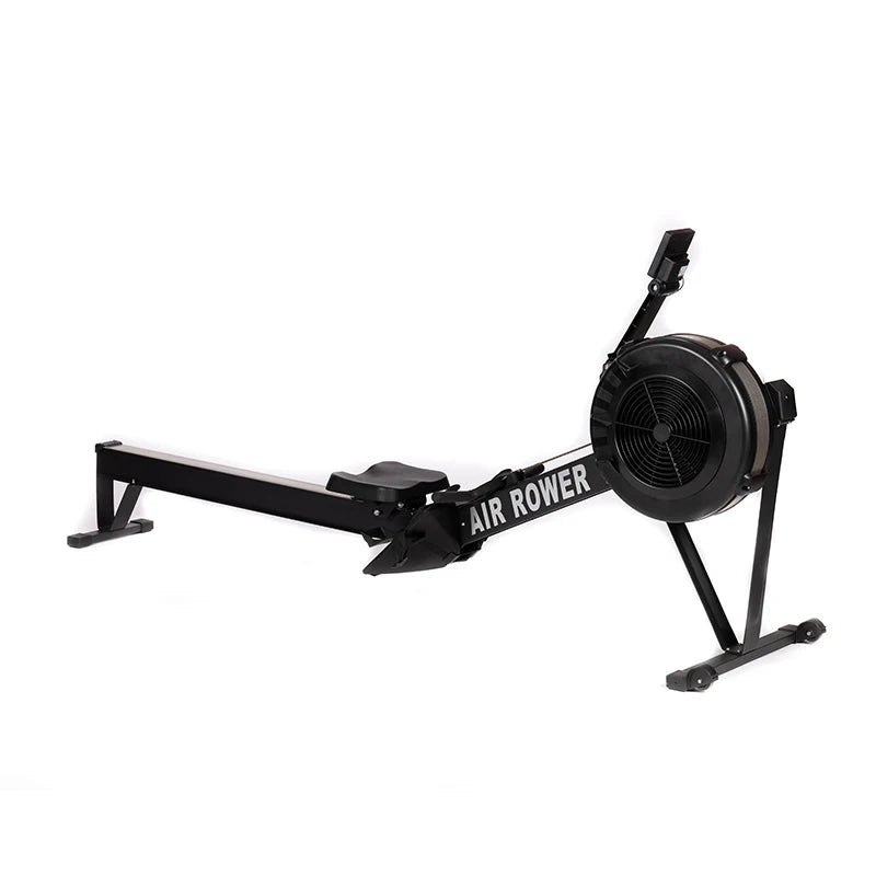 Power Indoor Home Use Commercial Low T Bar Gym Equipment Foldable Aluminium Resistance Rower Rowing Exercise Machine