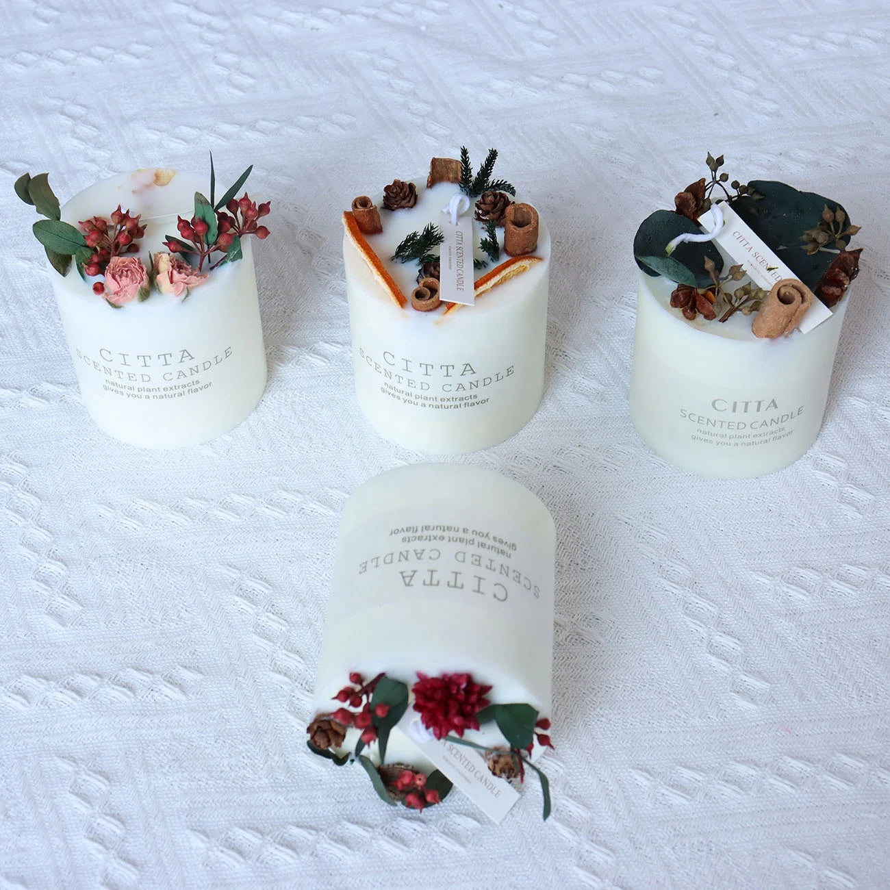 M173 Handmade Soy Wax Candle Packaging Boxes Birthday Christmas Valentines Day Candles Gifts Set Luxury Scented Candles