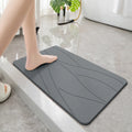 DaiRui Modern Style Bathroom Quick Drying Diatomaceous Earth Bath Mat Diatomite Bath Mat Stone Bath Mat