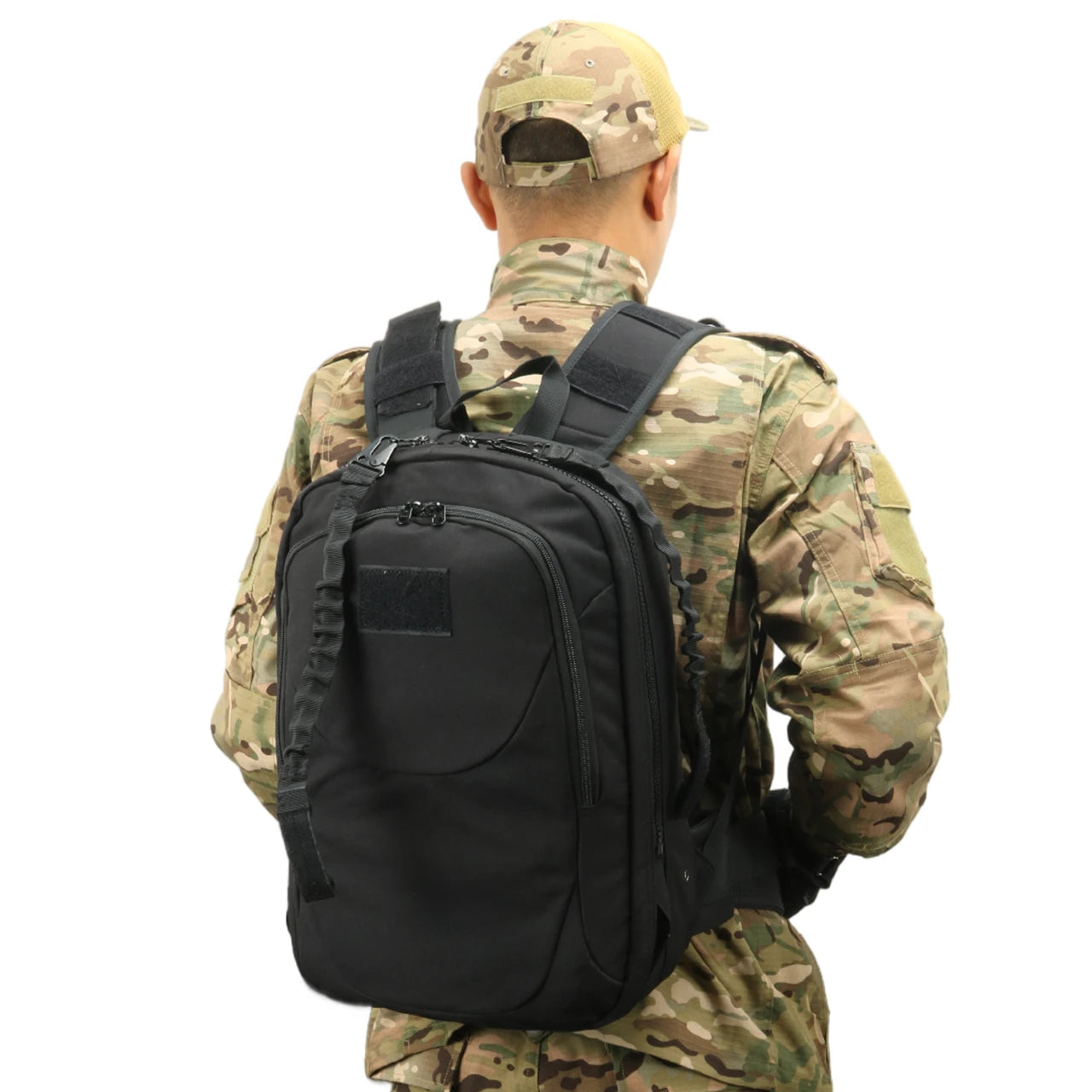 Large 1-3 Day Assault Pack Combat Laser Cutting Molle Backpack Vest Utility Bug Out Bag Tactical Backpack