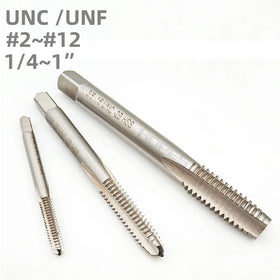 HSS6542 M2 UNC UNF Machine Thread Taps with Straight Flute #2 #4 #6 #8 #10 1/4 5/16 3/8 7/16 1/2 9/16 5/8 3/4 7/8 1