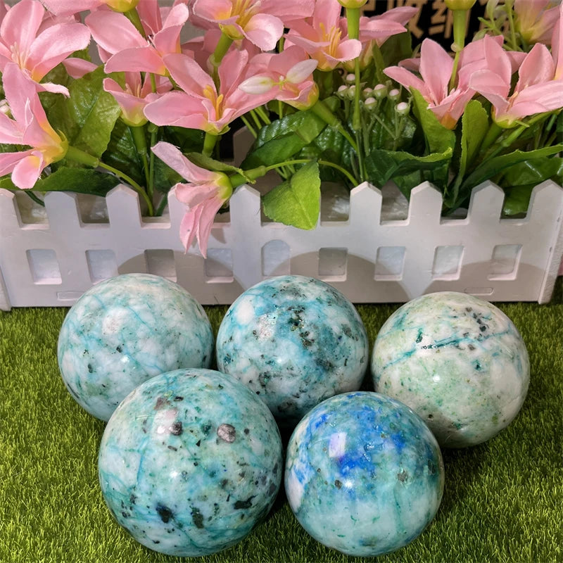 Wholesale Natural Phoenix Pine Sphere Spiritual Quartz Healing Crystals Sphere for Gift