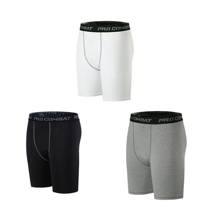 Summer Sports Leggings Men's Fitness Yoga Pants Quick Dry Compression Camouflage Shorts Basketball Football Outdoor Running Pant