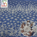 Luxury White Wedding Bridal Beaded Sequins Tulle Lace Fabric Heavy Handmade Embroidery Beads Mesh Lace Fabric for Dresses Women