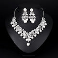 Fashion Ladies Pearl Necklace Jewelry Set   Luxury Bridal Jewelry Set Women