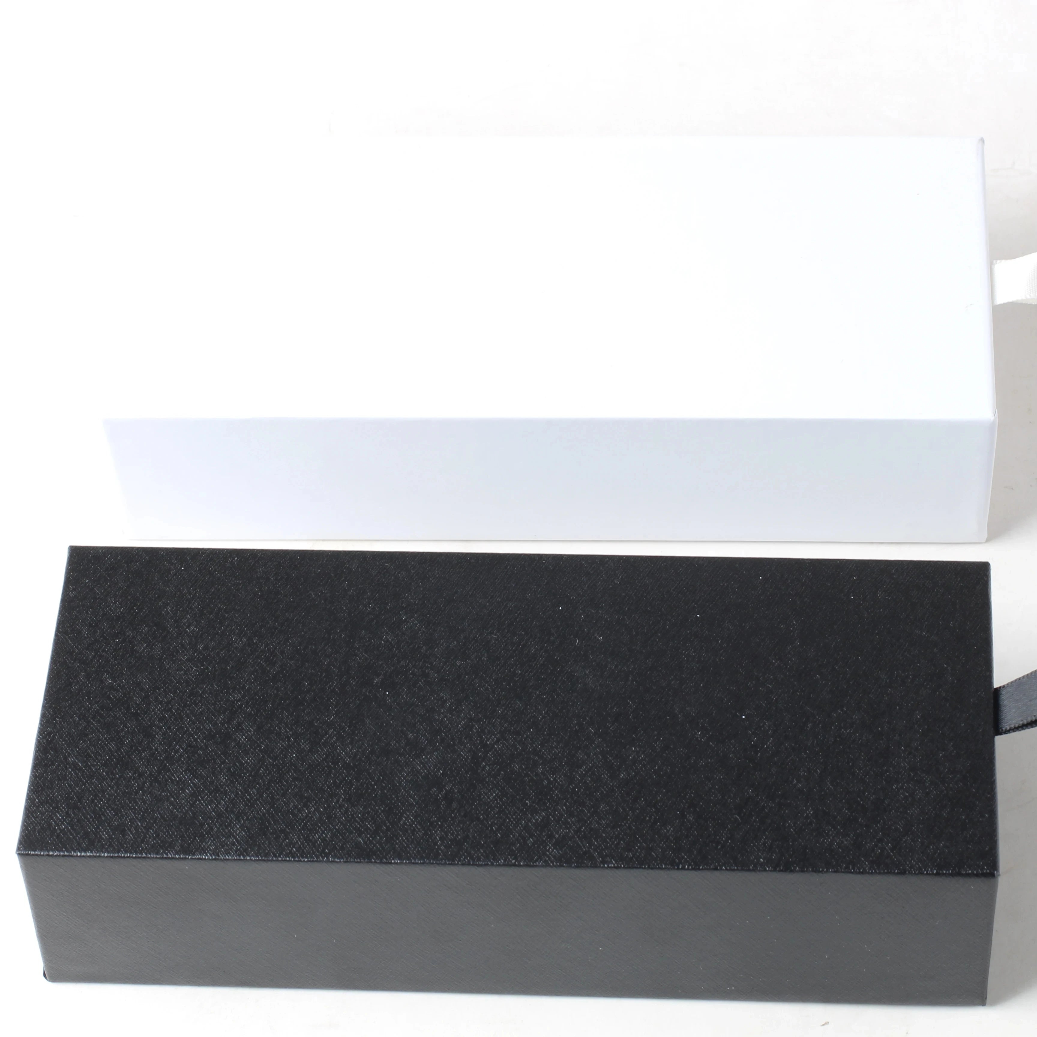 Black Fashion Sunglasses Box Packaging for Sunglasses Glasses Box Sunglasses Case Custom Logo