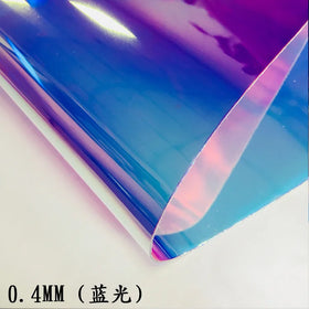 Thickness 0.4MM Waterproof Blue/Red Fantasy TPU for Making Phone case and Makeup Bag and coaster TPU Film