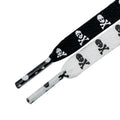 Weiou Laces Cool Fashionable Printing White Skull Cartoon Shoes Laces  Support Customize Your Own Shoelaces  Mini Order