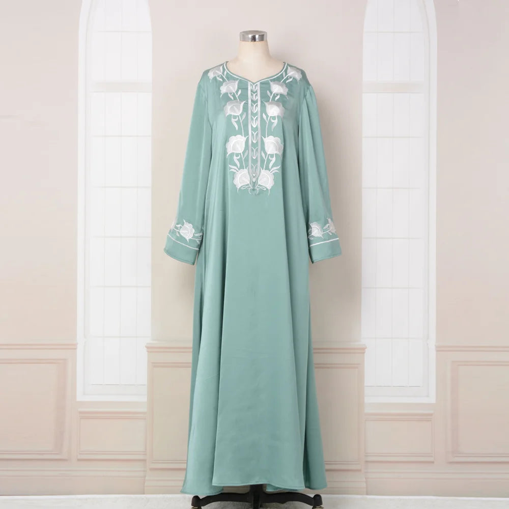 Top Selling Stylish Borka Muslim Malaysian Beautiful Abaya Enfant Latest Long Sleeve for Women Muslim