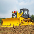 Low Maintenance HWSD13 Crawler Bulldozer 13700kg 105kW SC8DK Engine Low Ground Pressure Imported Engine 1 Year Warranty for MegaBDM