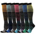 Factory Supply Attractive Price Colorful Compression Socks Football Socks for Men Knee High Socks for Women