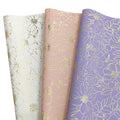 Wholesale Rainbow Plaid Floral Foil Stamping Pattern Faux Leather for Making Bag Accessories Bag