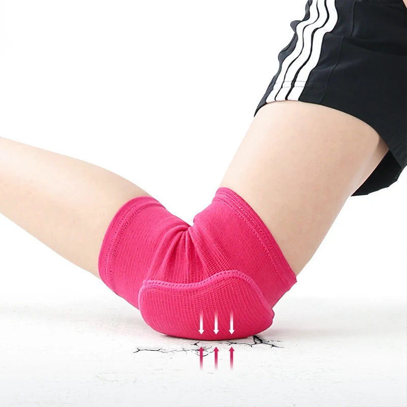 Sports Compression Knee Pads Elastic Knee Protection Thickened Knees Brace Support for Dancing Workout Training