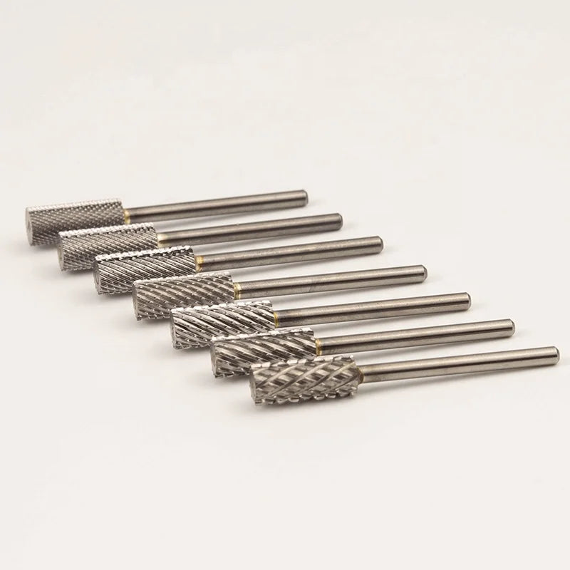 Efile Super Sharp Cutting Teeth Proberra Small  Barrel Professional 3XC 4XC Wholesale Tungsten Carbide Nail Drill Bit Storage