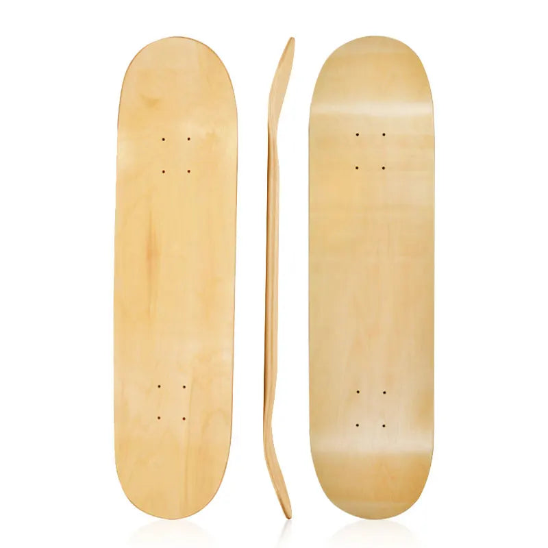 Wholesale 7 Layers Deep Concave Custom Blank Maple Wood Beginner Skate Board 31 Inch Skateboard Deck for Wall Art Decoration