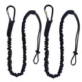 Custom logo Double Tool Lanyard Elastciated Carabiner Fall Arrest Scaffolding