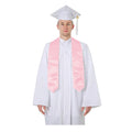 Wholesale Boys Summer Plain Satin Long Graduation Stole Scarf Factory Directly