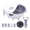 Multi-Functional PP Plastic Kitchen Cutter Slicer Shredder Grater for Vegetables Potatoes Salad & Other Household Foods