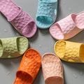 Shower Sandal Slippers Drainage Holes Light Weight Massage Evergreen Summer Quick Drying Soft Sole Open Toe Bathroom Gym Outdoor
