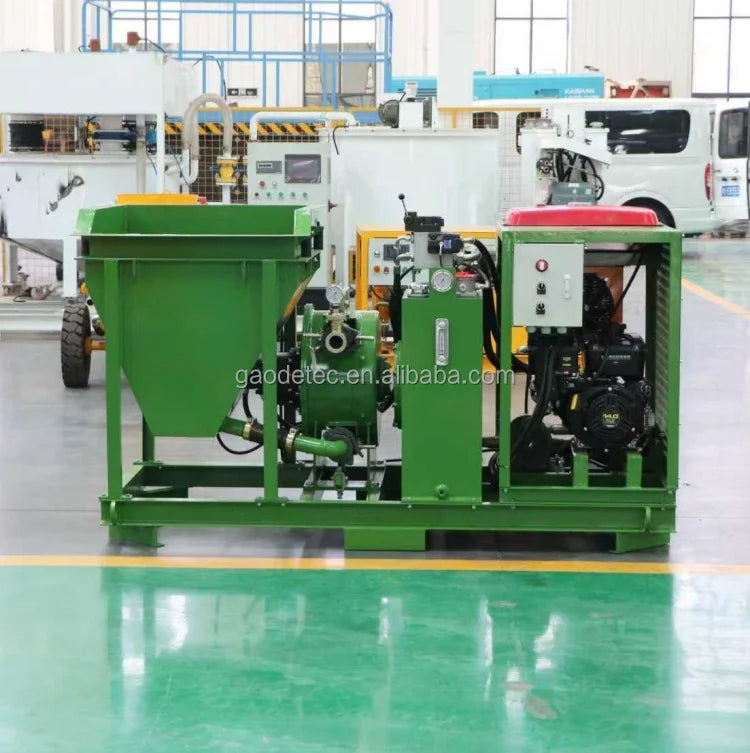 GDS1500G China Supplier Gasoline Concrete Peristaltic Carrousel Pump