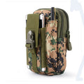 New Custom logo Small Waterproof Canvas Camo Sling Bag Belt Tactical Side Shoulder Crossbody Men's Bag