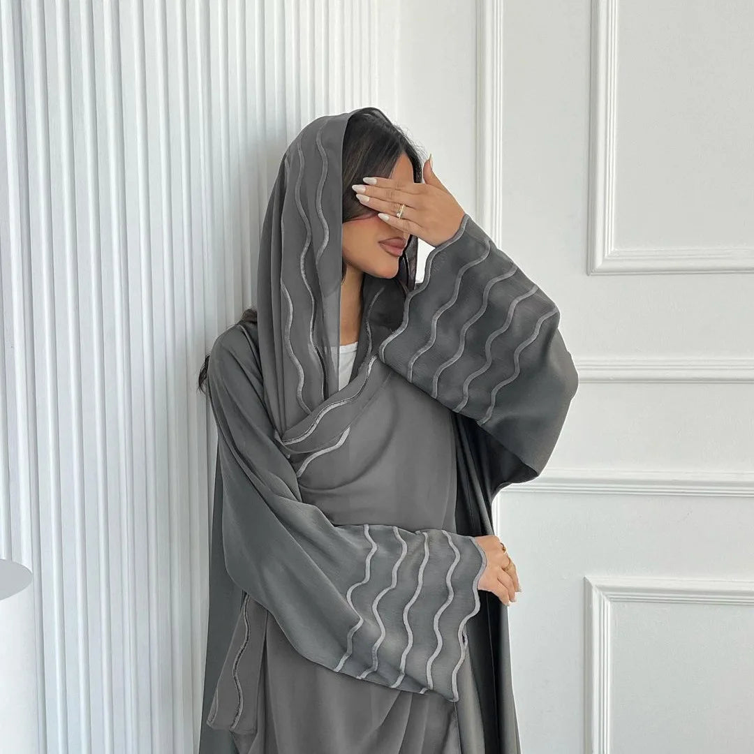 Elegant Plus Abaya  Turkey Dresses for Muslim