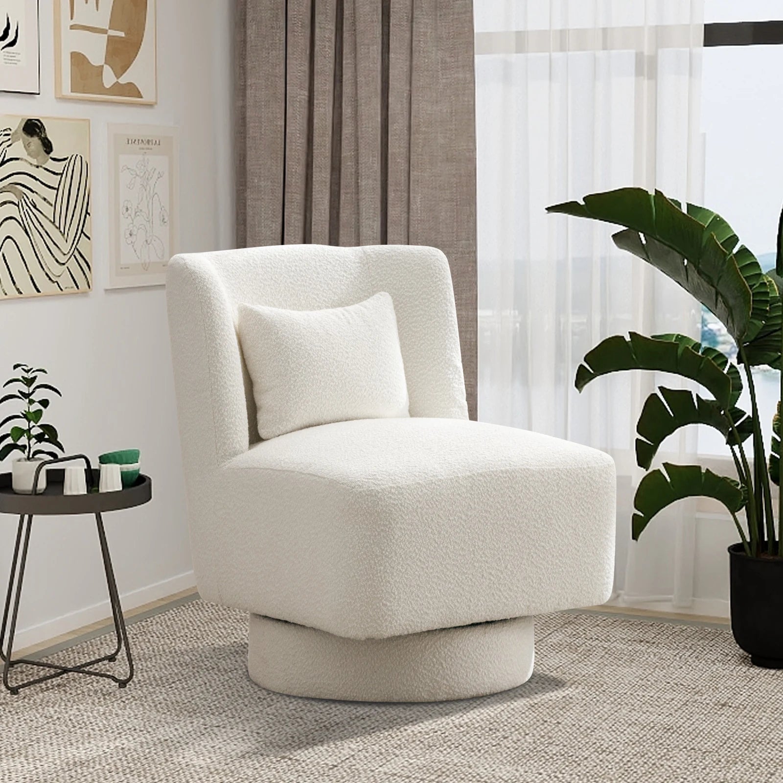 New Product Promotion Luxury Nordic Sofa Chair for Living Room Dining & Leisure Portable & Easy to Assemble
