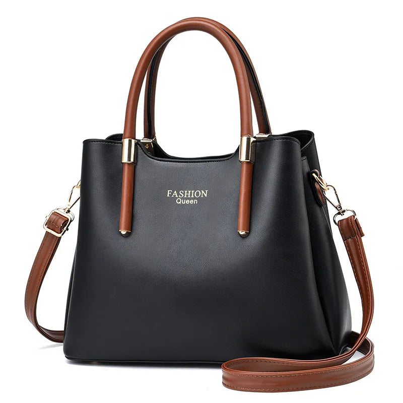 Luxury Office Lady Female Tote Shoulder Bags Simple Advanced All-match Commuting Bag
