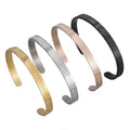 2025 Hot New Arabic Islam Engraved Hot 18K Gold Plated Stainless Steel Fashion Classic Jewelry Bracelets Bangles
