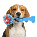Factory Supply TPR Chew Ring and Rope Tug Dog Toy Durable Interactive Puppy Teething Chew Aggressive Chewers