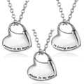 OEM ODM Stainless Steel Urn Family Pet Memorial Forever in My Heart Large Capacity Urn Pet Pendant Urn