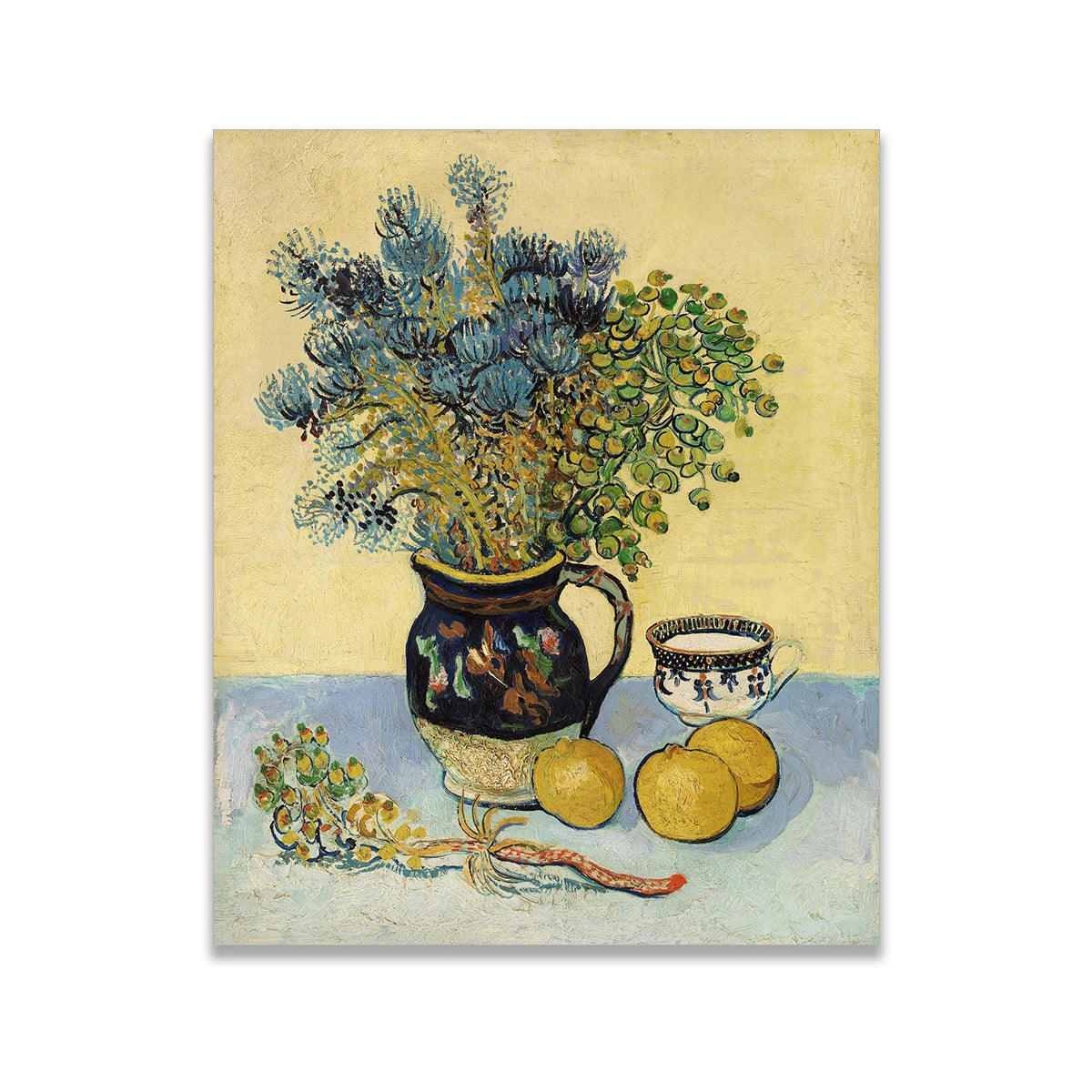 Vincent Van Gogh Flower Canvas Oil Painting Print Poster Picture Home Wall Decor Oil Painting on Canvas Posters and Prints Art P
