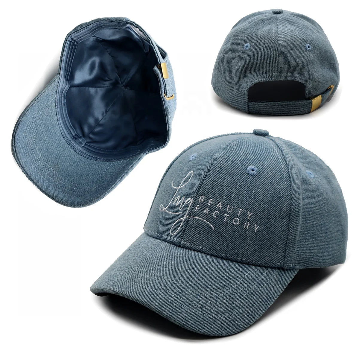 Unisex Stylish Sport Baseball Caps Twill Argyle Hand Embroidery Fruit Leopard Satin Silk Lining Oxford Fabric Outdoor Sports