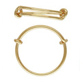 Fashion Classic Design 14K Gold Filled Adjustable Ring for Women Girls