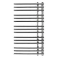 Modern Wall-Mounted Integrated Mild Steel Towel Radiator Chrome Finish Heater Towel Warmer Rack