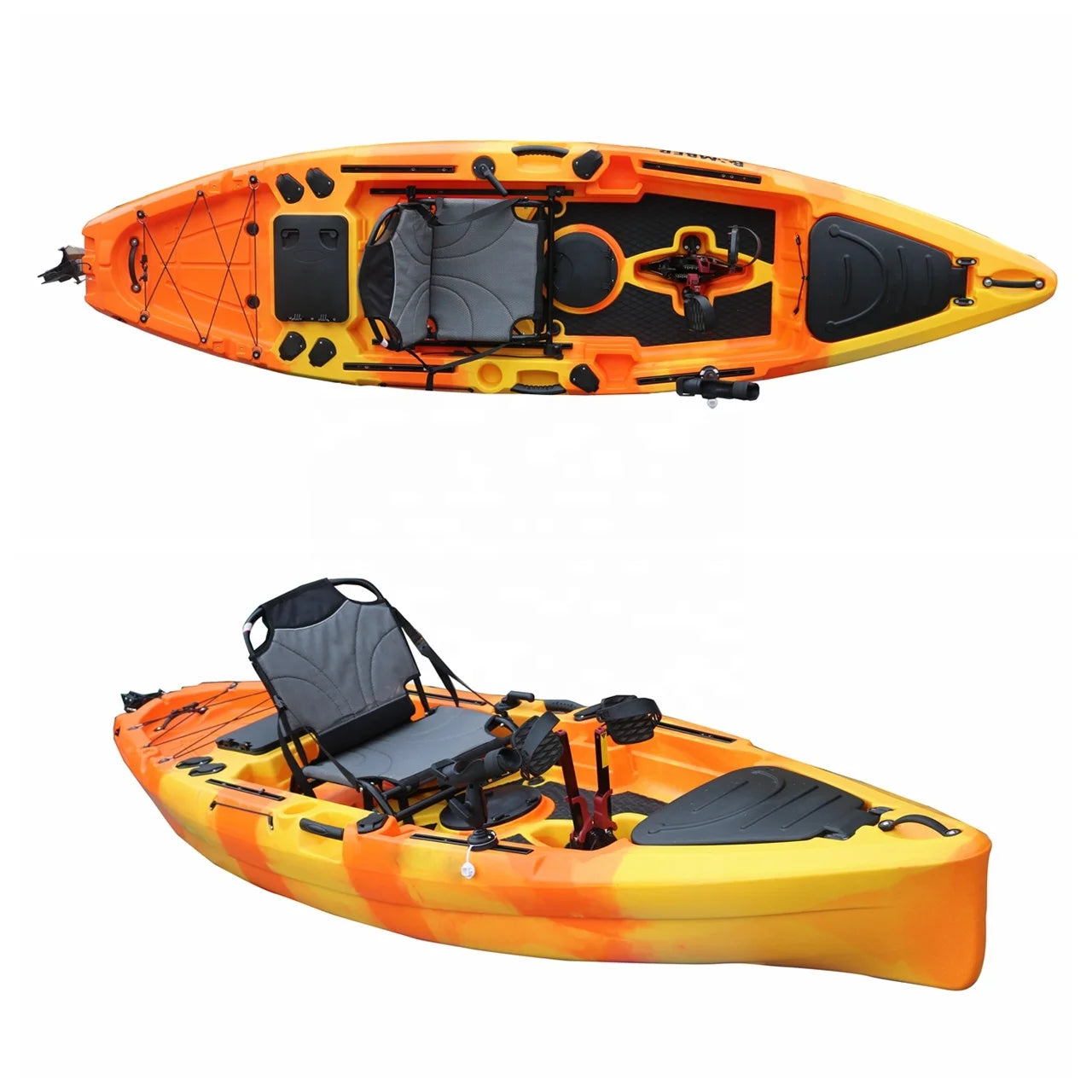 Vicking Wholesale 11FT Single Person Pedal Fishing Kayak Accept Customized Color