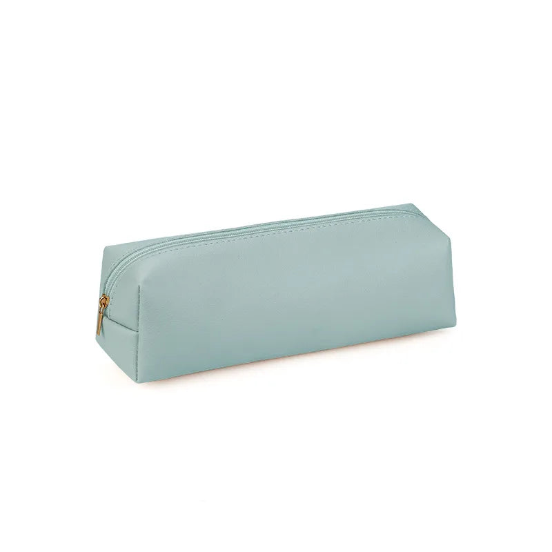Good Quality National Style PU Leather Zipper Pencil Case Unisex Stationery Pouch Bag for Kids China Made Model 24160180