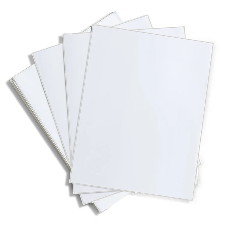 Custom Waterproof Vinyl Adhesive Sticker Paper Printable A4 Sticker Paper Label