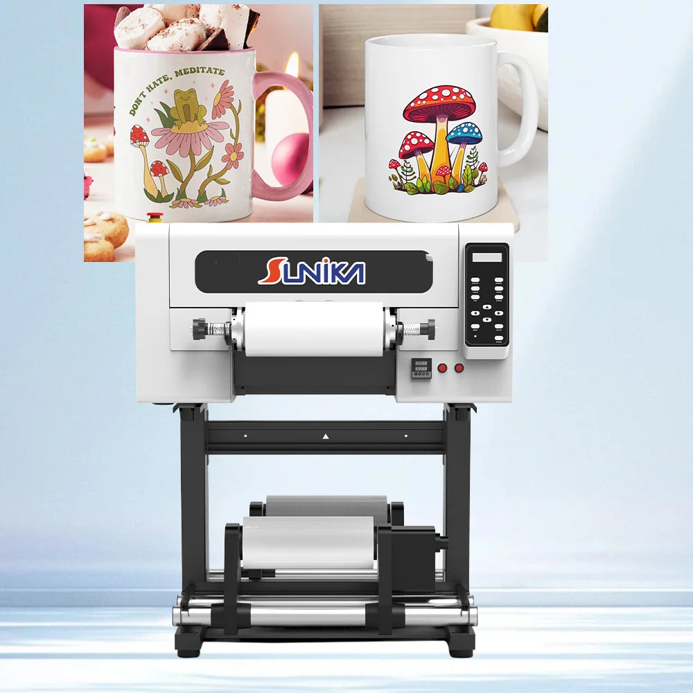 Epson XP600 F1080 UV DTF Printer 30cm A3 Size Sticker Machine  Print Farm Printing Cloth Cups Mugs