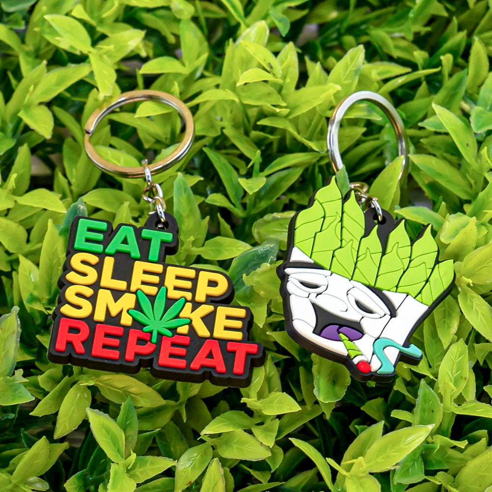 Wholesale Custom PVC Keychain Plant Keyring for Bulk Orders Car Keychain Cartoon Keychain