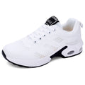 Women's Mesh Breathable Sneakers Thick Bottom Wearable Flyweaving Ladies Casual Shoes Outdoor Comfortable Women's Walking Shoes