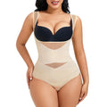 Shapewear Bodysuit for Women Tummy Control Body Shaper X Back Brace Scoop Neck Sleeveless Thong Tank Top