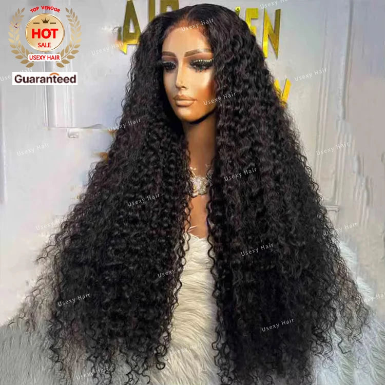 Top Quality Natural Color 180% Density 13*4 Hd Full Front Wig Raw Virgin Hair 100% Human Hair Wigs