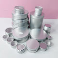 Custom Printed Aluminum Cans Metal Jar Container Round Aluminium Tin for Cream Aluminum Cream Jar