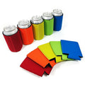 Free Customized Logo Brand  Summer  Thermal Insulation Sublimation Blank Cooler Bag for Beer Skinny Sublimation Can Cooler