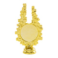 Manufacturer Supply Universal GZ20 Gold Plated Blank Plastic Trophy Part Custom with Free Foil Stickers