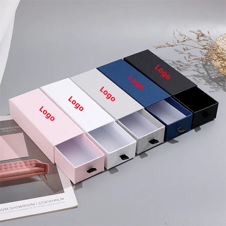 Wholesale Factory Cheap Custom Logo Hard Glasses Sunglasses Case Wholesale Gift Drawer Sunglasses Packaging Box Glasses Case